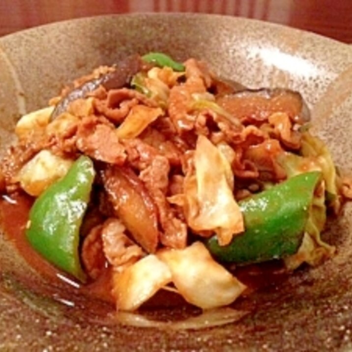 ご飯がすすむ!豚肉とキャベツのピリ辛みそ炒め☆